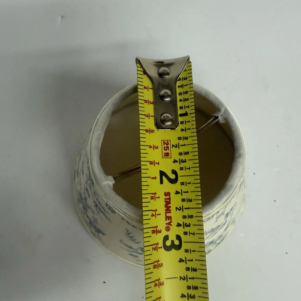 Small Blue And White Floral Lamp Shade‎ Cottage Core Style 4
